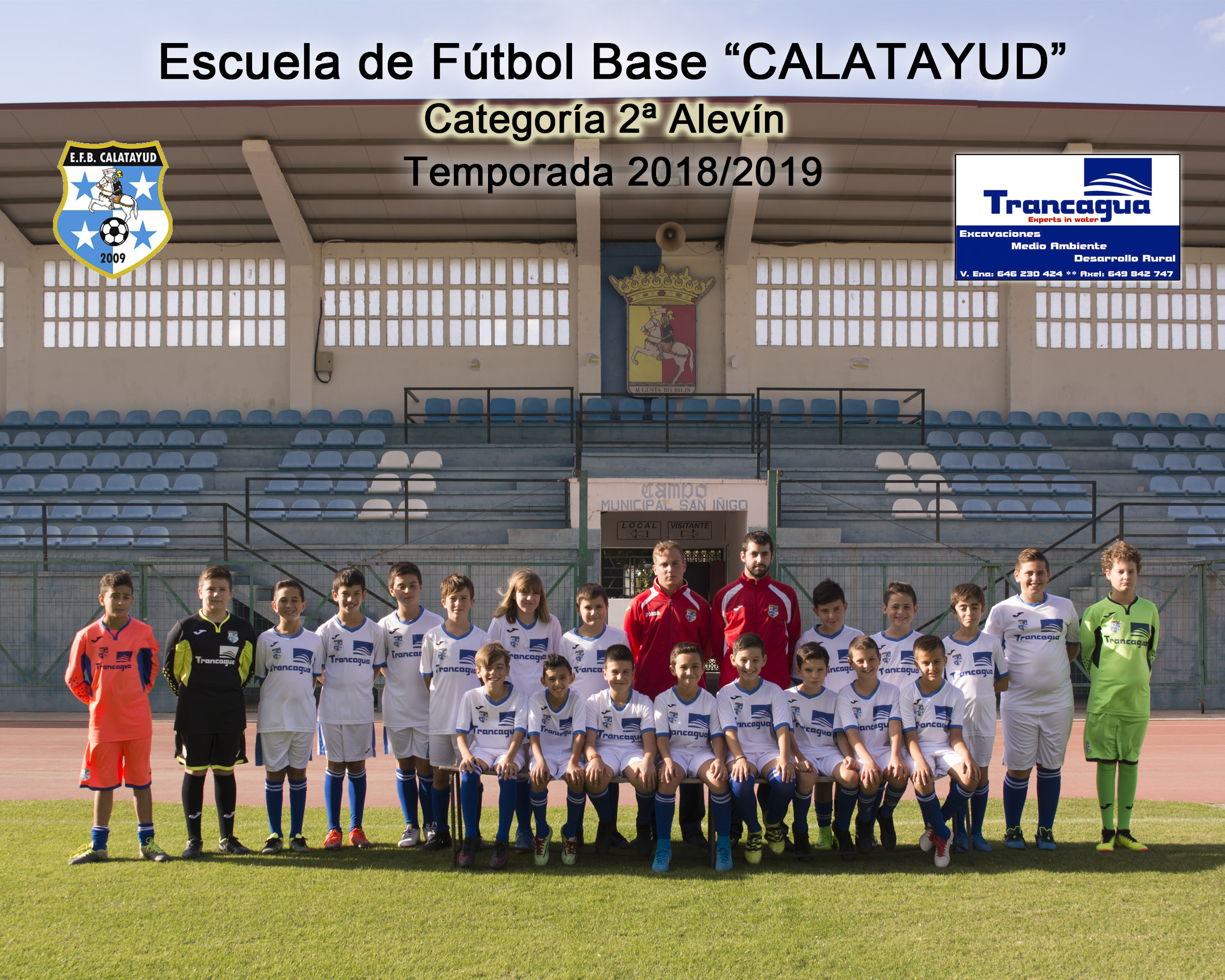 Equipo 2ª ALEVÍN Temporada 2018/2019