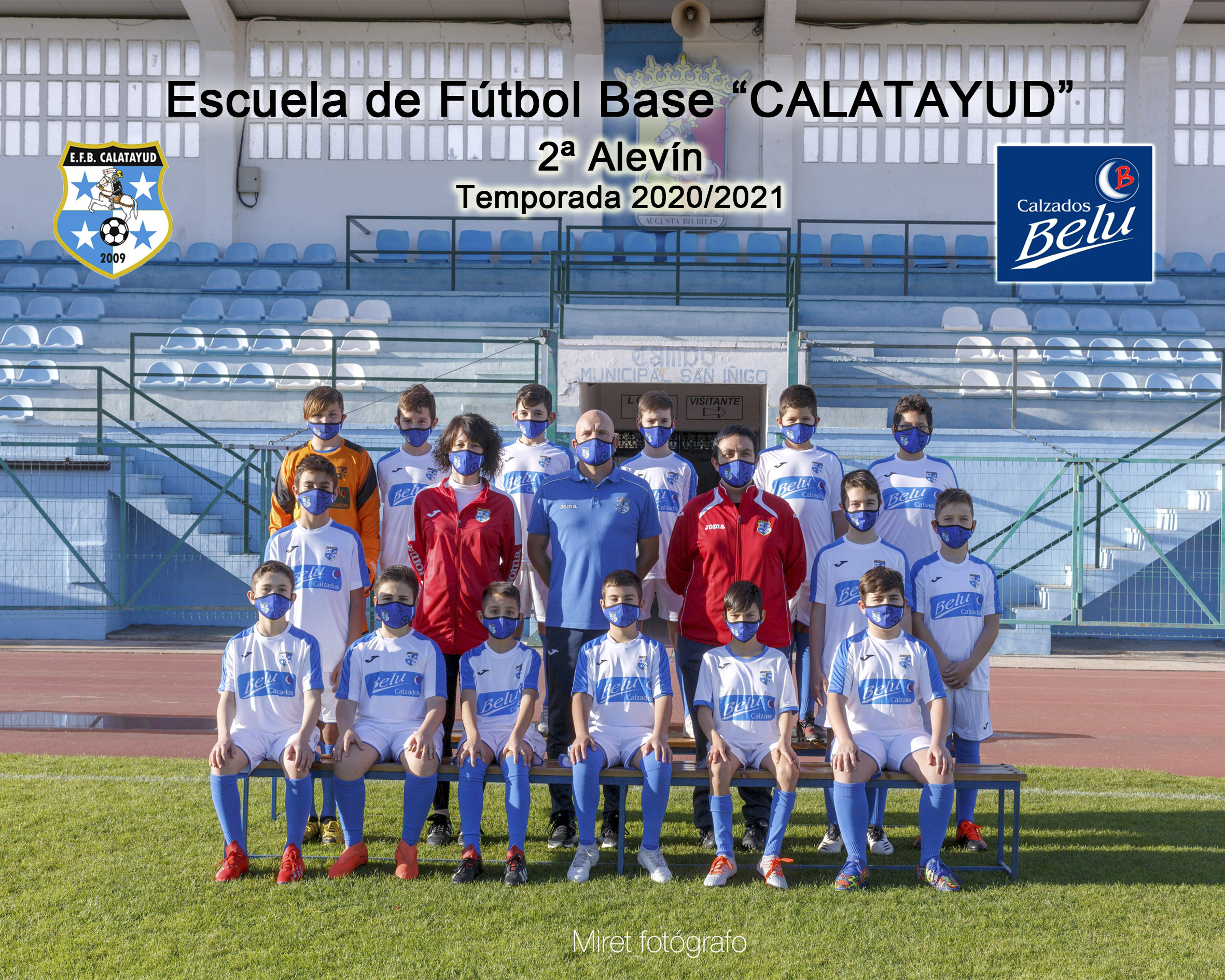 Equipo 2ª ALEVÍN Temporada 2020/2021