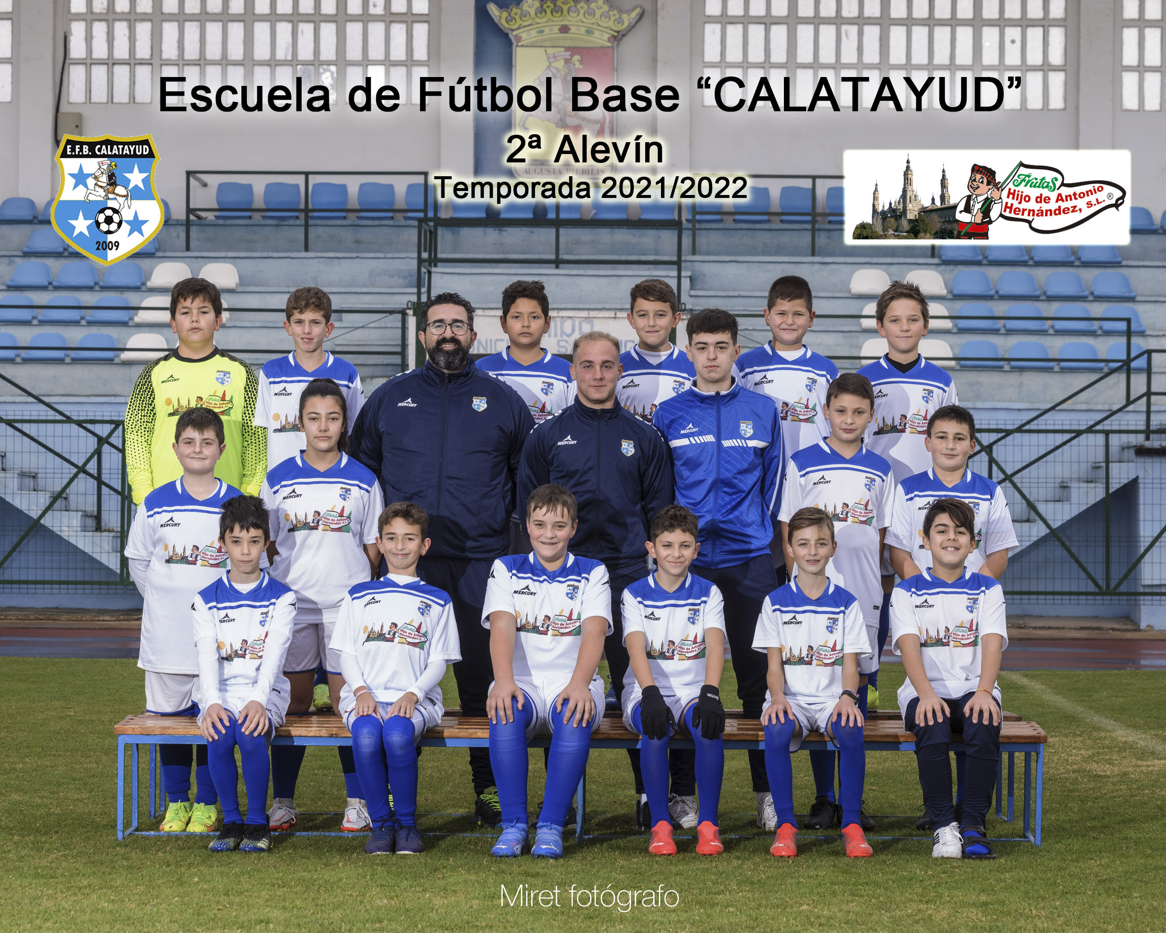 Equipo 2ª ALEVÍN Temporada 2021/2022