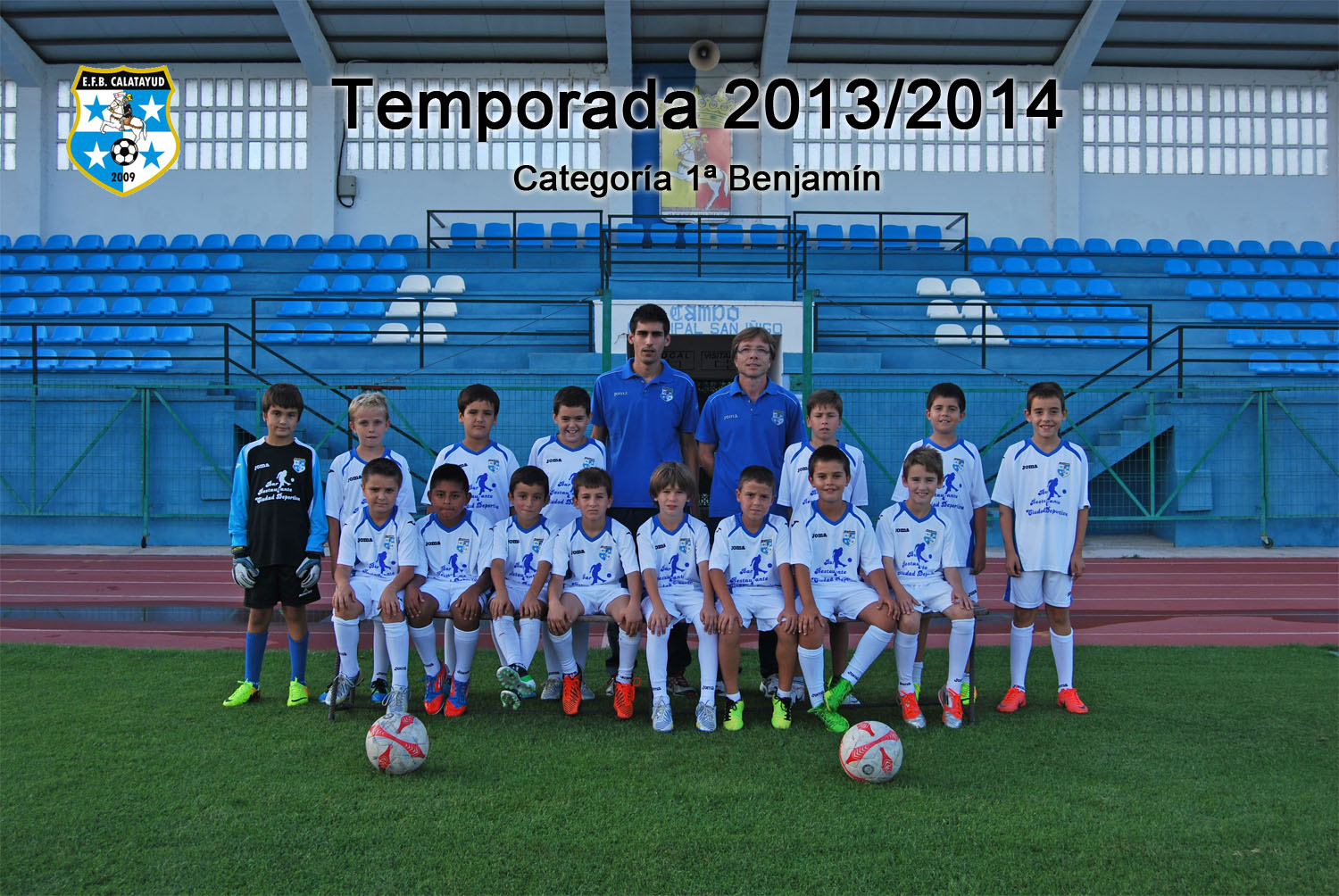 Equipo 1ª BENJAMÍN Temporada 2013/2014