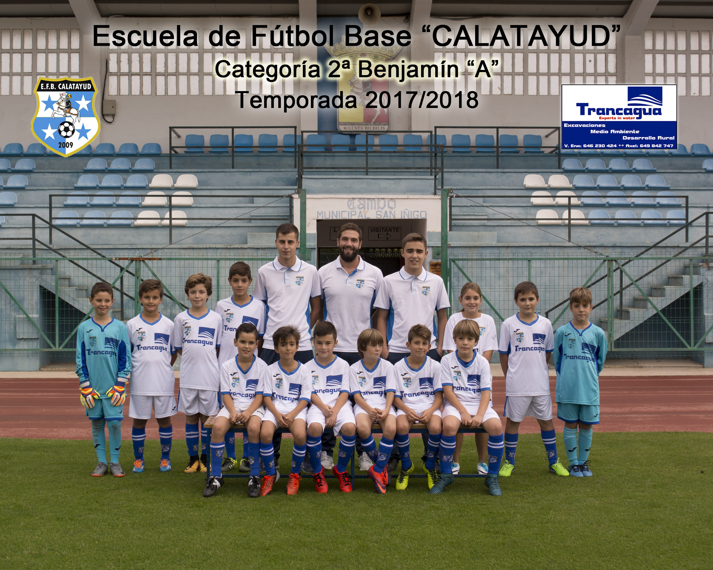 Equipo 2ª BENJAMÍN Temporada Temporada 2017/2018