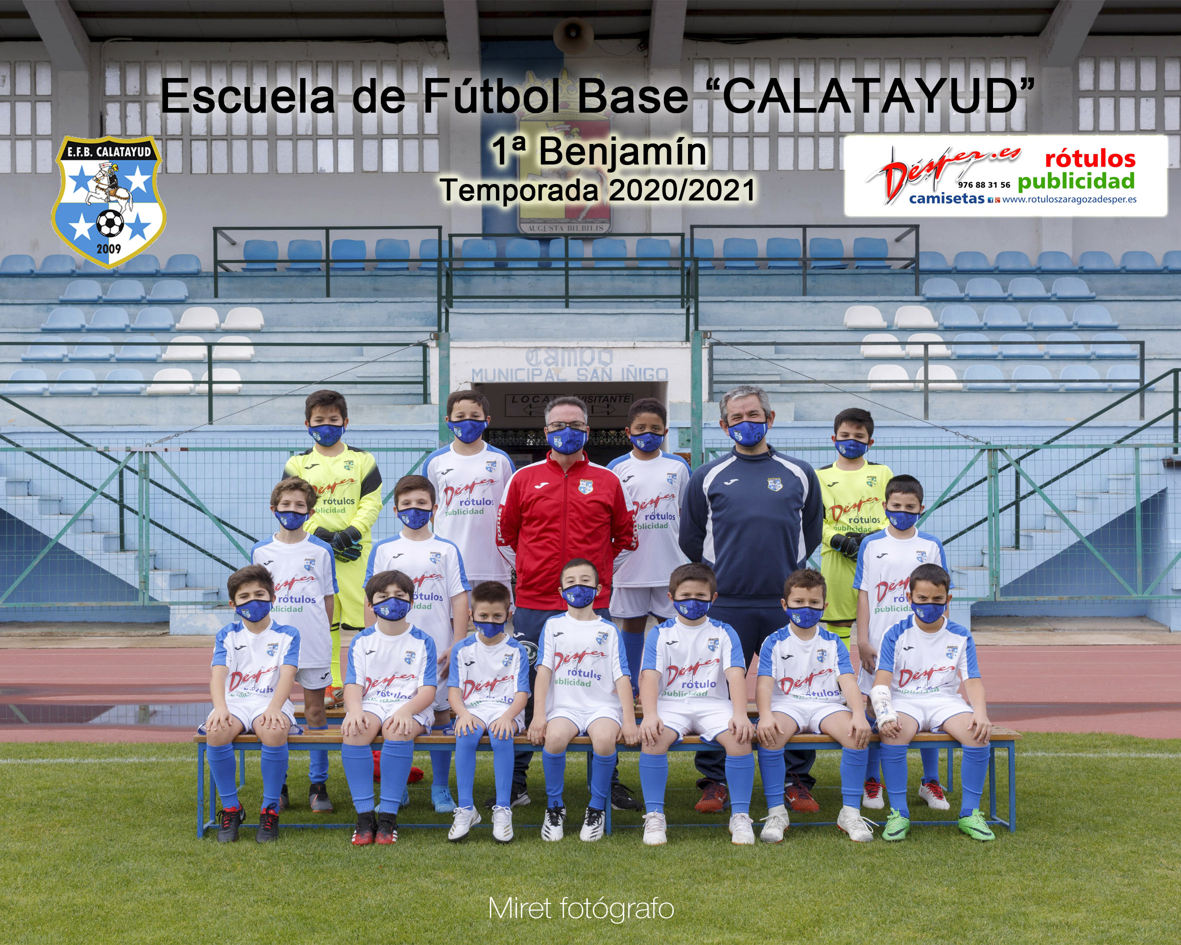 Equipo 1ª BENJAMÍN Temporada Temporada 2020/2021