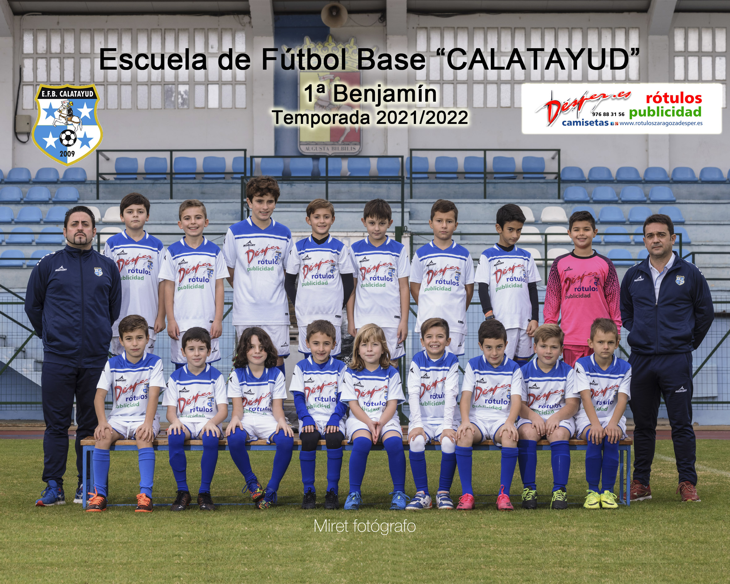 Equipo 1ª BENJAMÍN Temporada Temporada 2021/2022
