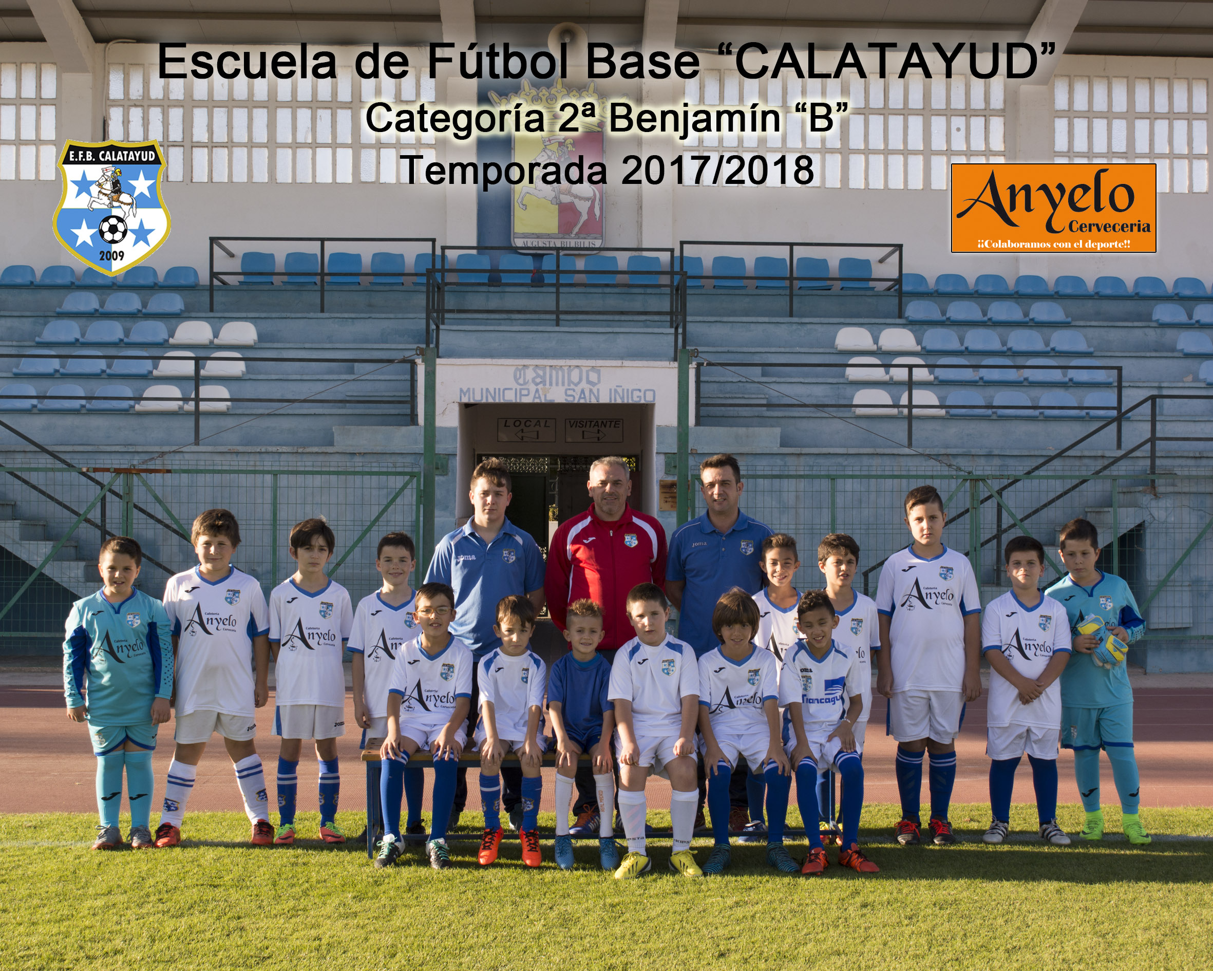 Equipo 2ª BENJAMÍN Temporada 2017/2018