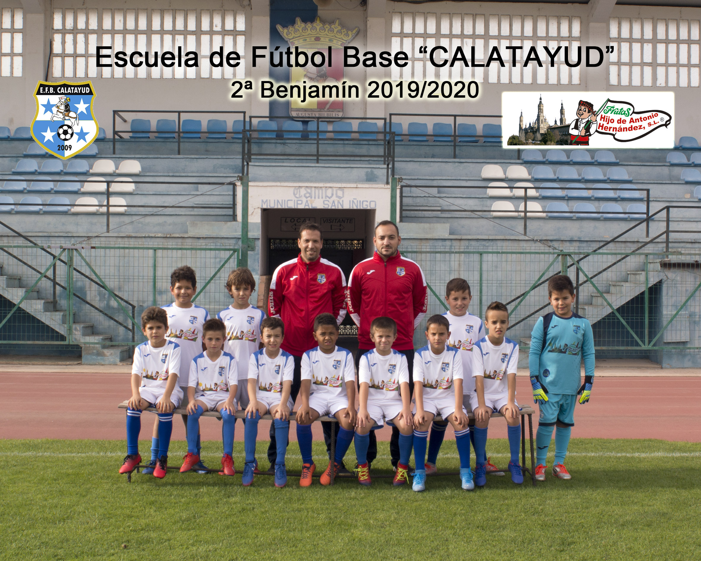 Equipo 2ª BENJAMÍN Temporada 2019/2020