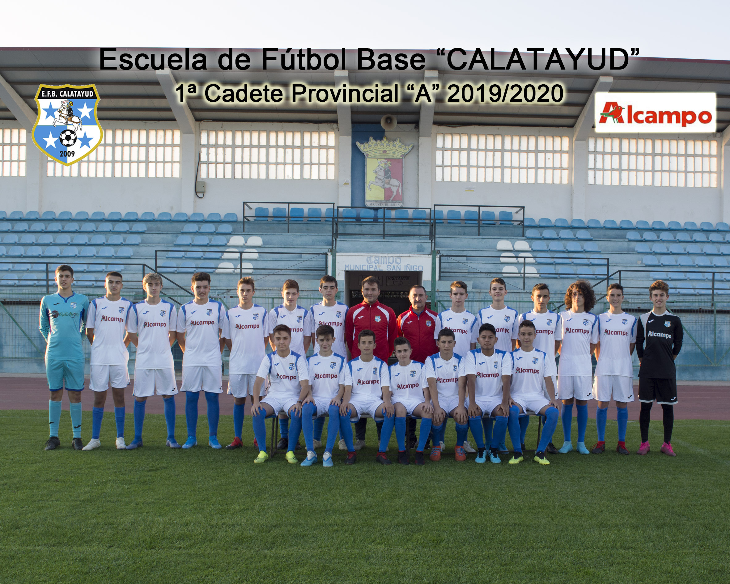 Equipo 1ª CADETE PROVINCIAL A Temporada 2019/2020