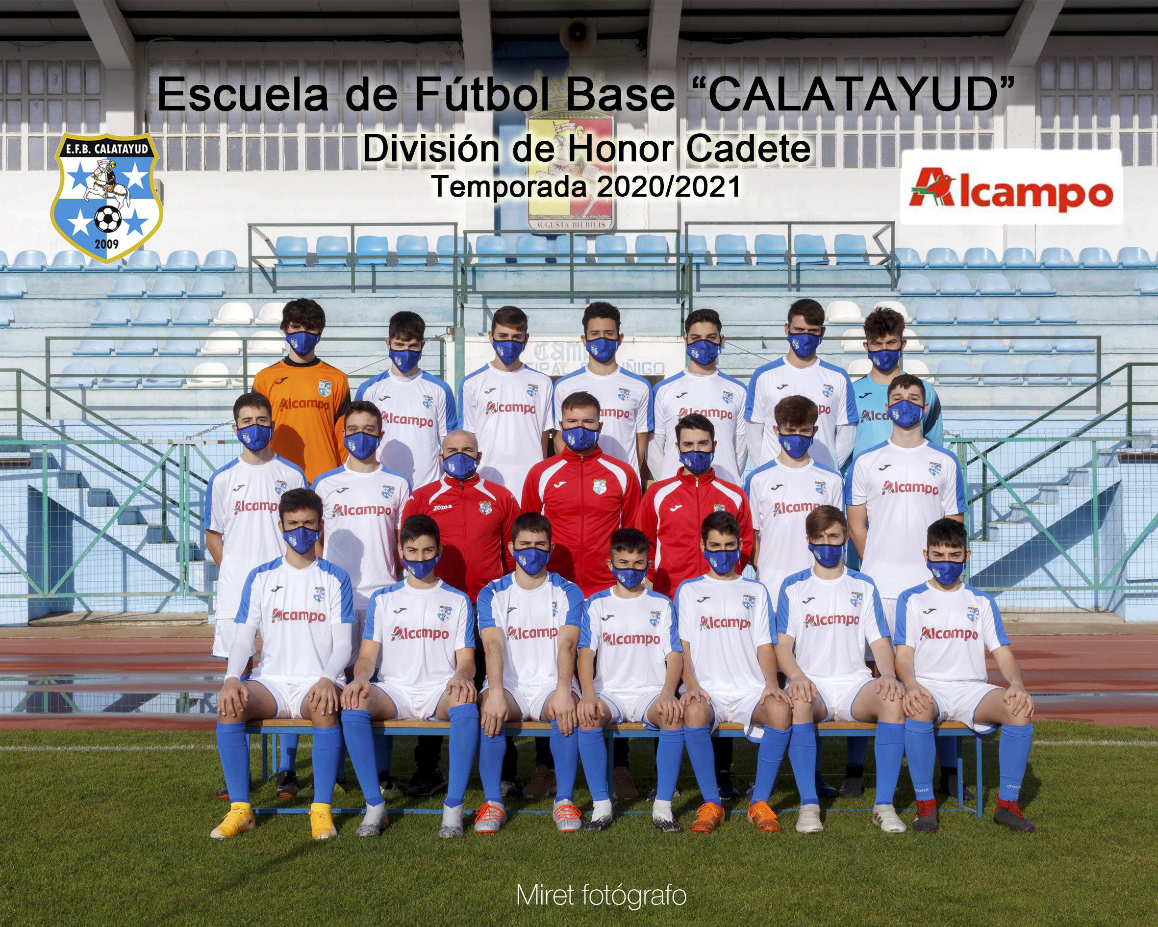 Equipo DIVISIÓN HONOR CADETE Temporada 2020/2021