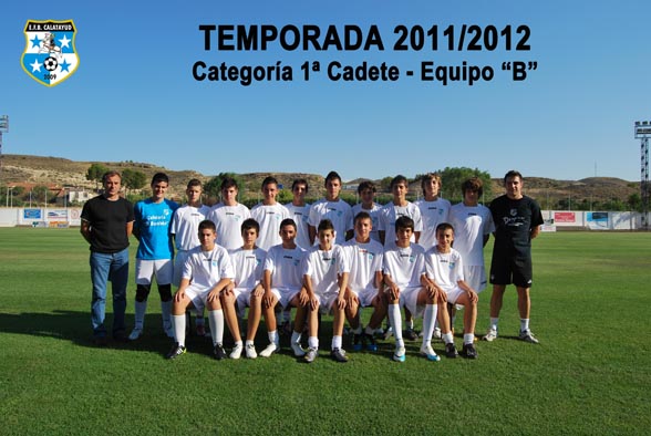 Equipo 1ª CADETE B Temporada 2011/2012