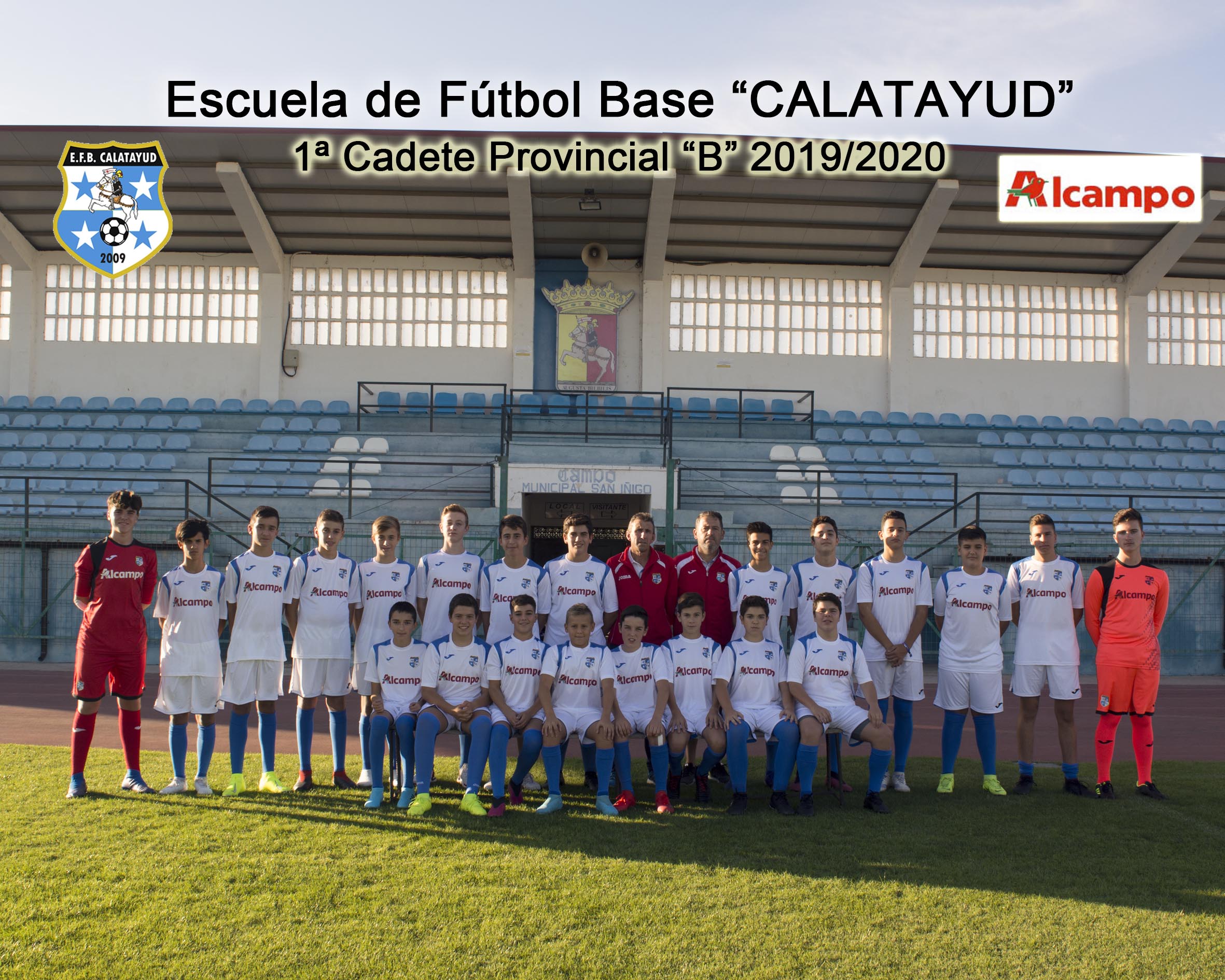 Equipo 1ª CADETE PROVINCIAL B Temporada 2019/2020