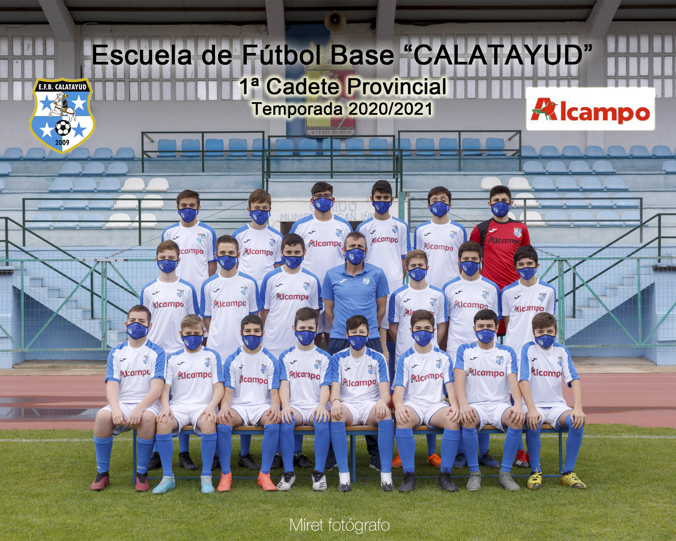 Equipo 1ª CADETE PROVINCIAL Temporada 2020/2021