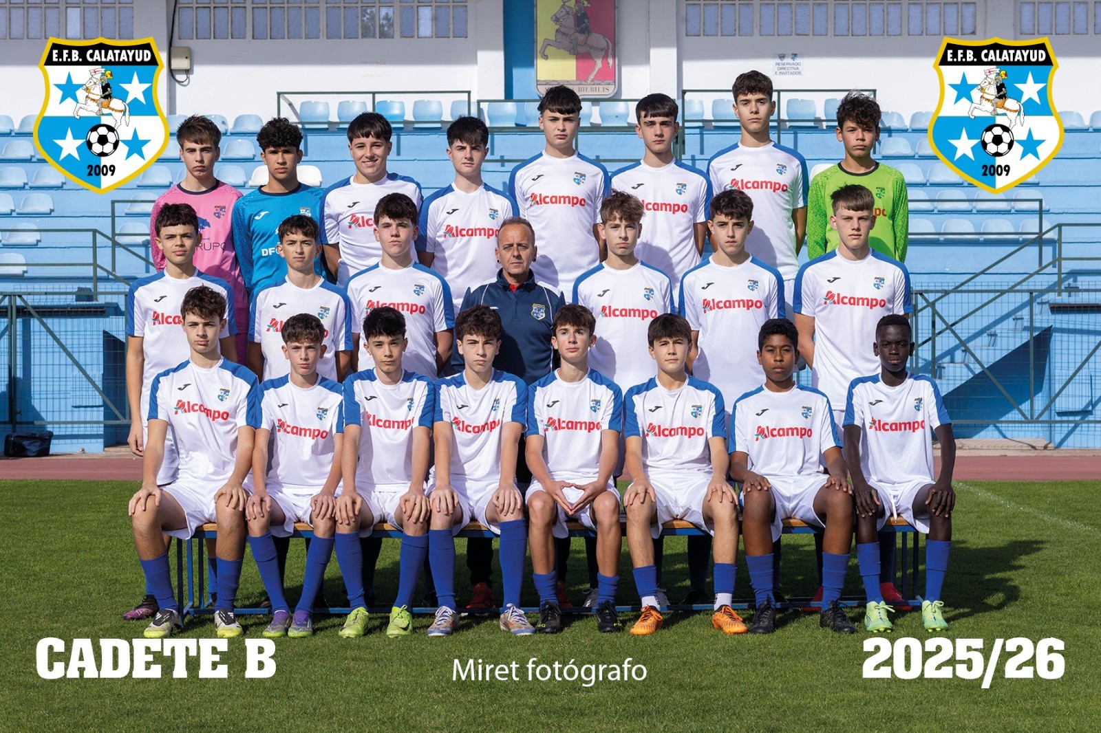 Equipo 1ª CADETE PROVINCIAL 'B' - Temporada 2025/2026