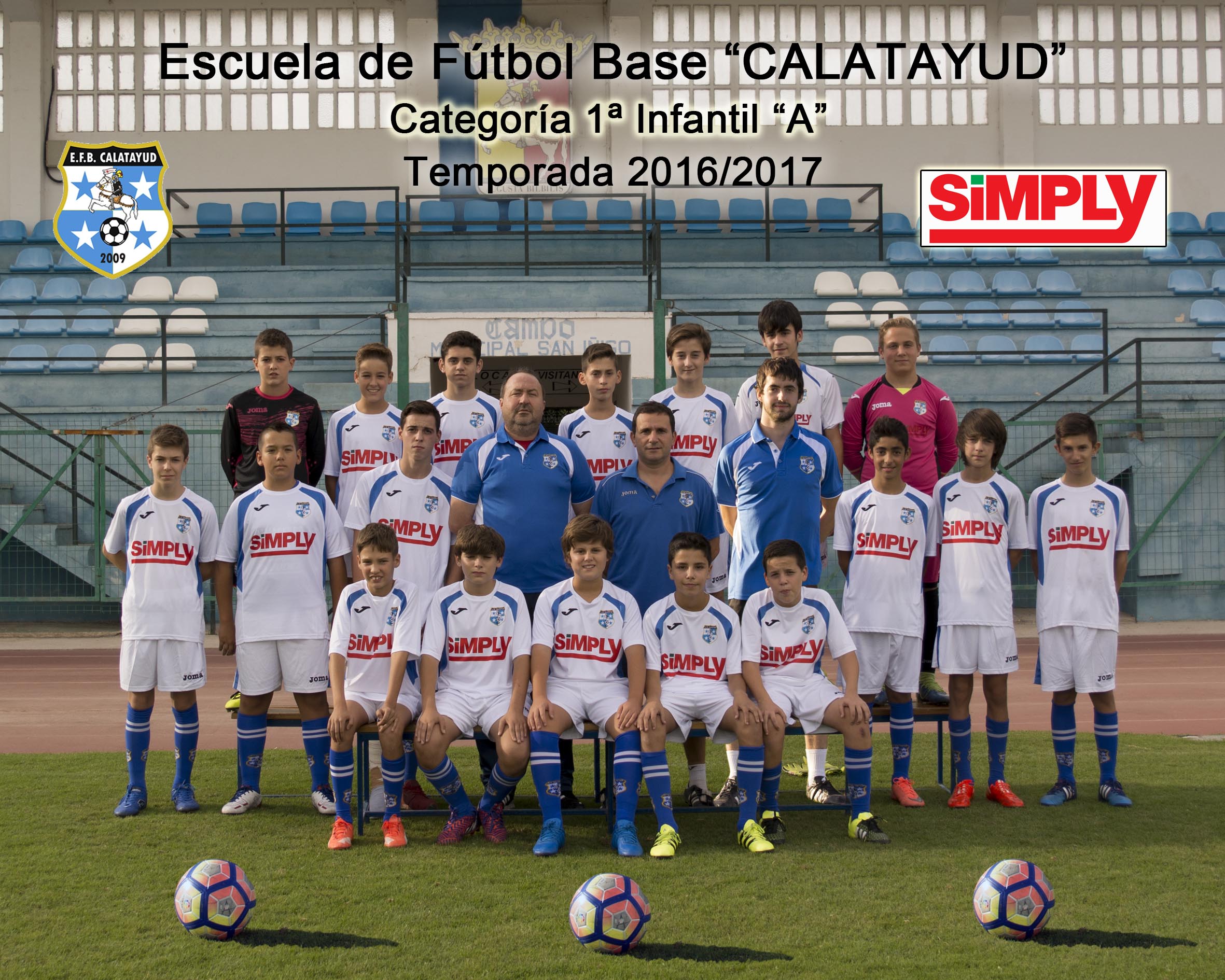 Equipo 1ª INFANTIL A Temporada 2016/2017