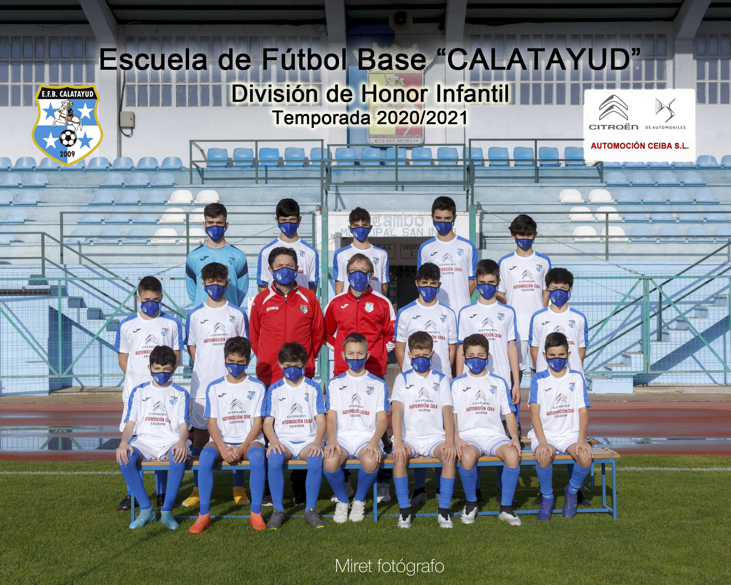 Equipo DIVISIÓN HONOR INFANTIL Temporada 2020/2021