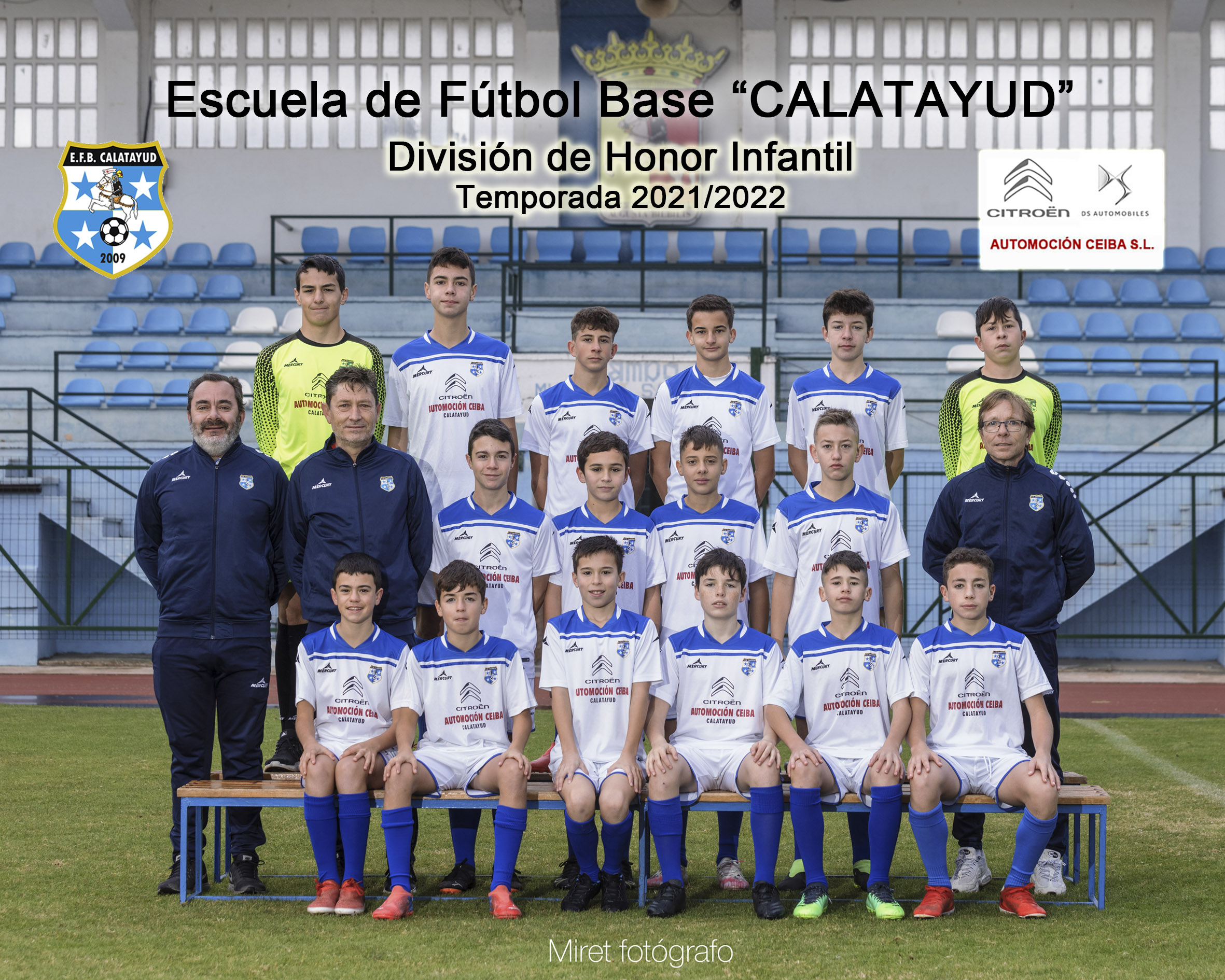 Equipo DIVISIÓN HONOR INFANTIL Temporada 2021/2022