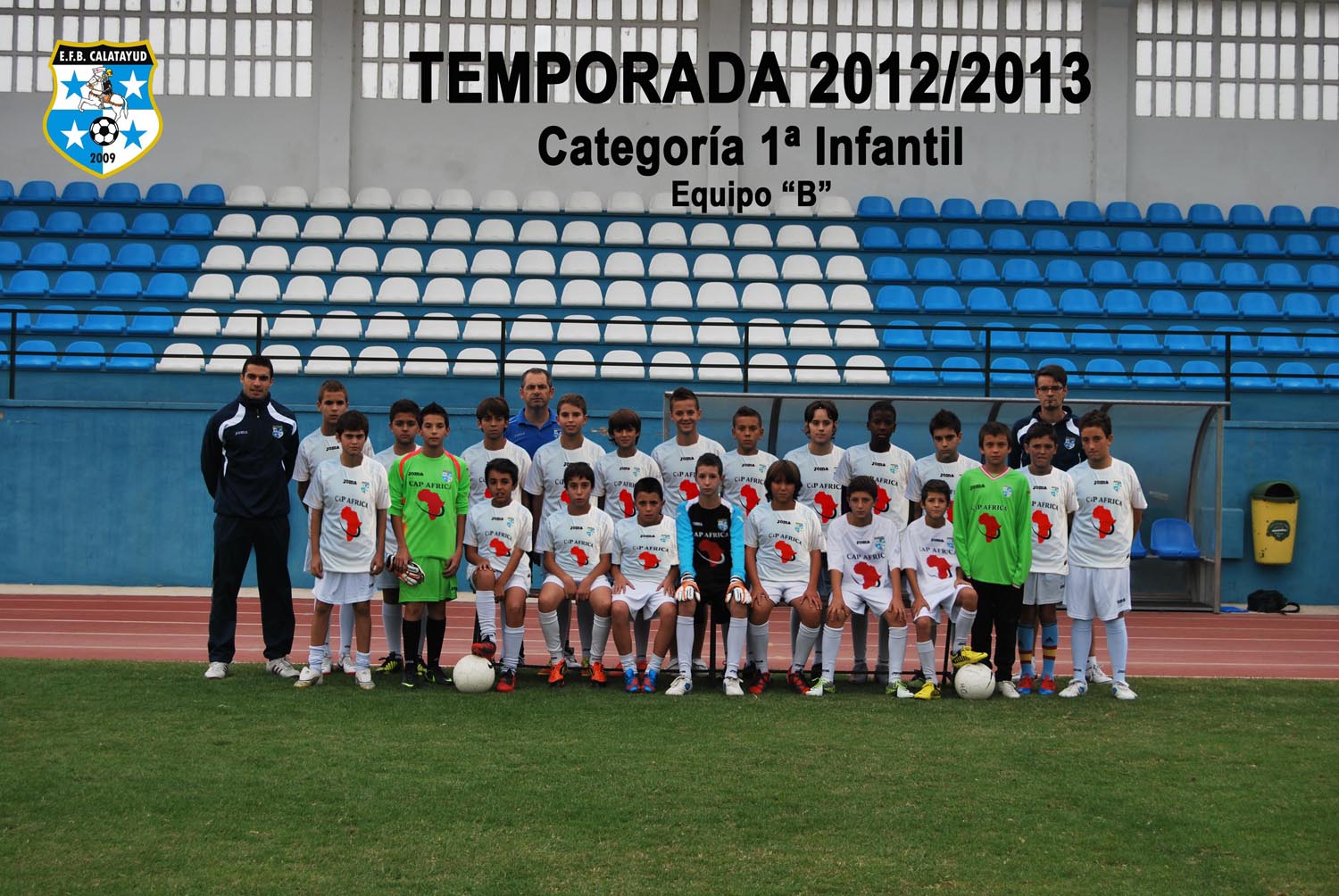 Equipo 1ª INFANTIL B Temporada 2012/2013