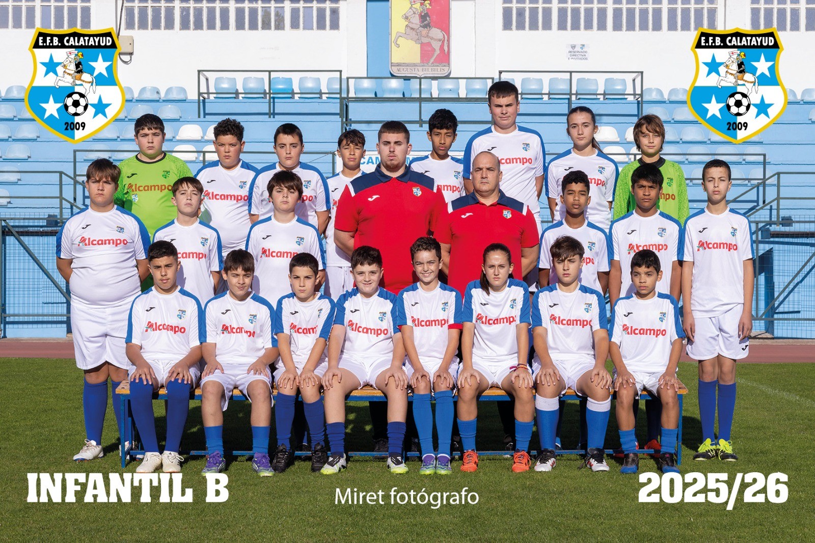 Equipo 1ª INFANTIL PROVINCIAL 'B' - Temporada 2025/2026