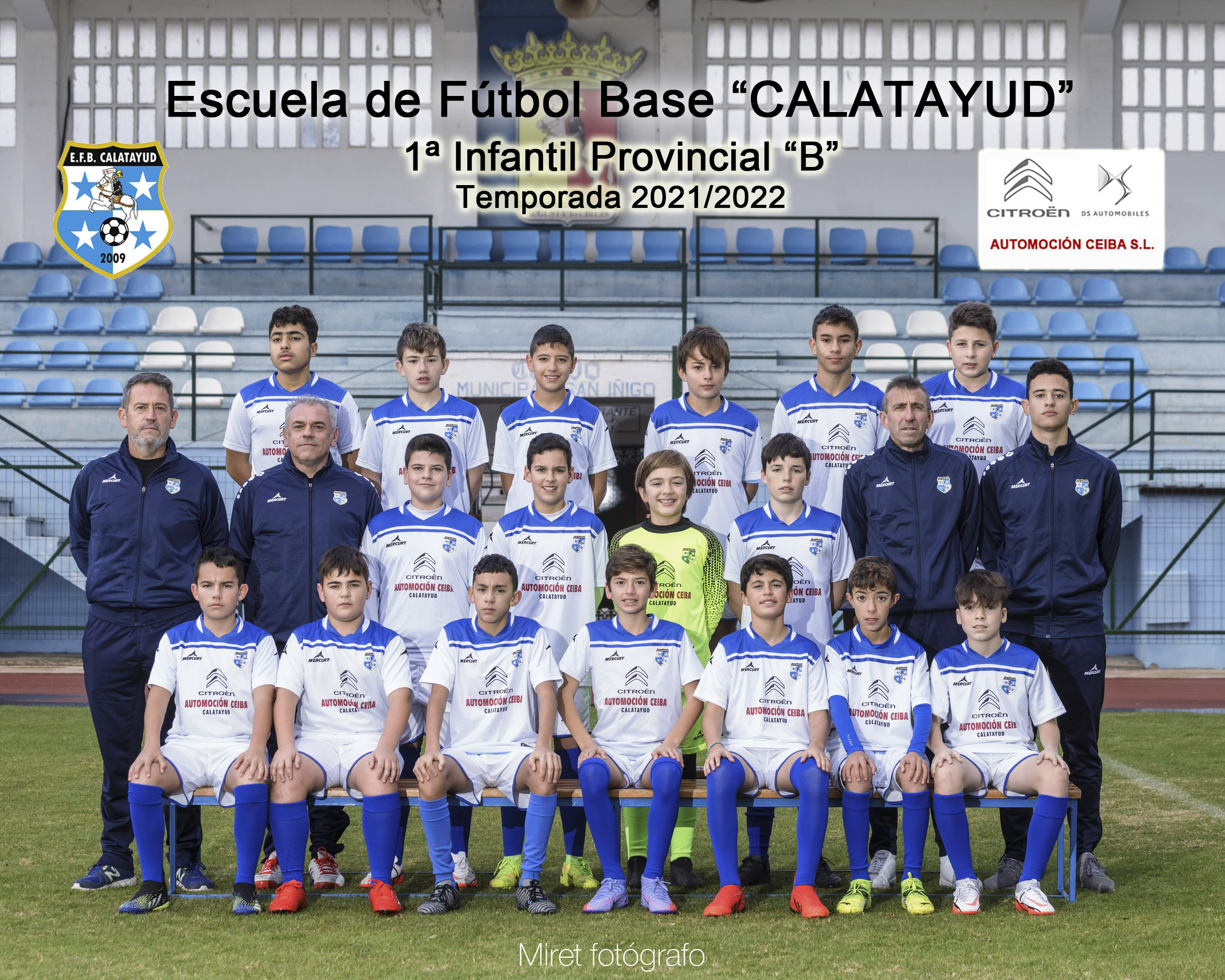 Equipo 1ª INFANTIL PROVINCIAL 