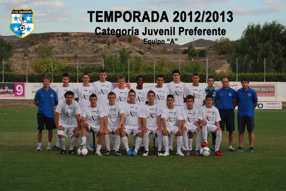Equipo JUVENIL PREFERENTE A - Temporada 2012/2013